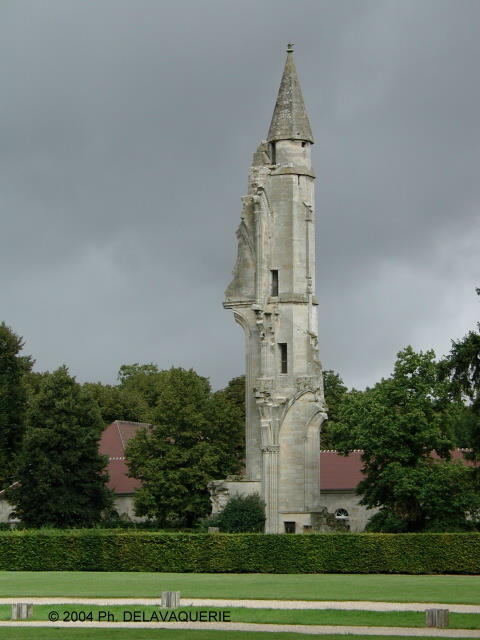 Eglises - Août 2004. Abbaye de Royamont (95).