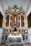 Eglises - Juillet 2005. Eglise de Néfiach (66). Chapelle de la Sanch milieu XVIIIe.