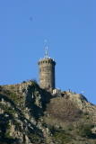 Paysages - Janvier 2005. Une tour sur les hauteurs de Banyuls (66).