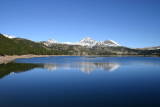 Site des Bouillouses - Le lac des Bouillouses. C'est un lac artificiel allimenté par la Têt (Altitude 2000 m).