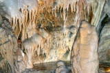 Grotte des grandes canalettes - Salle blanche : détail.