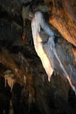 Grotte des grandes canalettes - Salle du balcon : draperie.